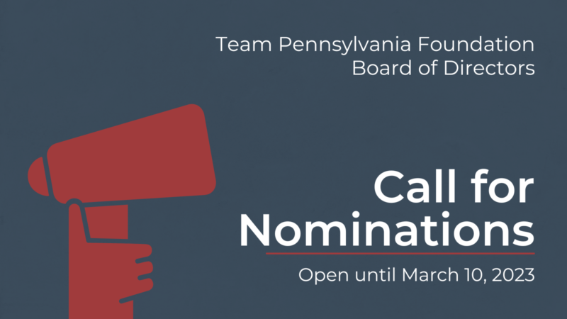 Team PA Board of Directors Call for Nominations